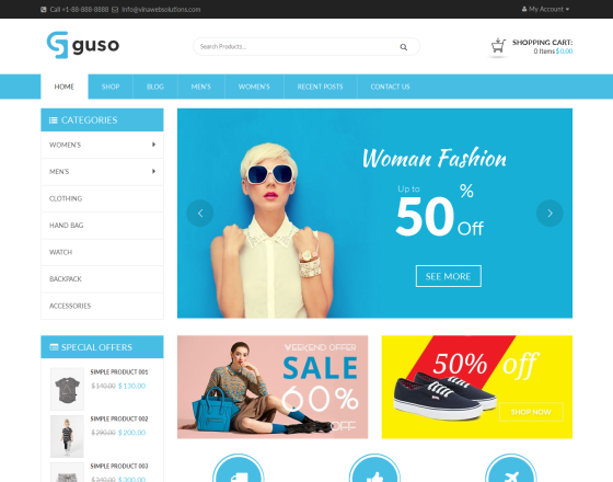 VG Guso - Fashion WooCommerce WordPress Theme