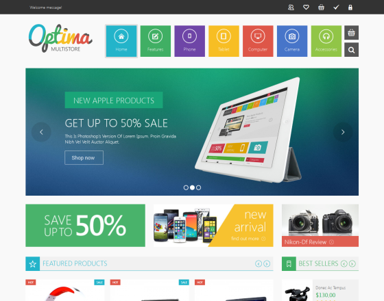 VG Optima - MultiStore WordPress WooCommerce Theme