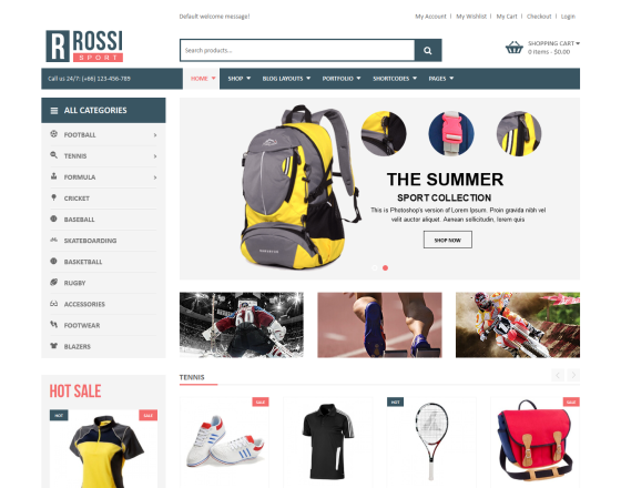 VG Rossi - Responsive WooCommerce WordPress Theme