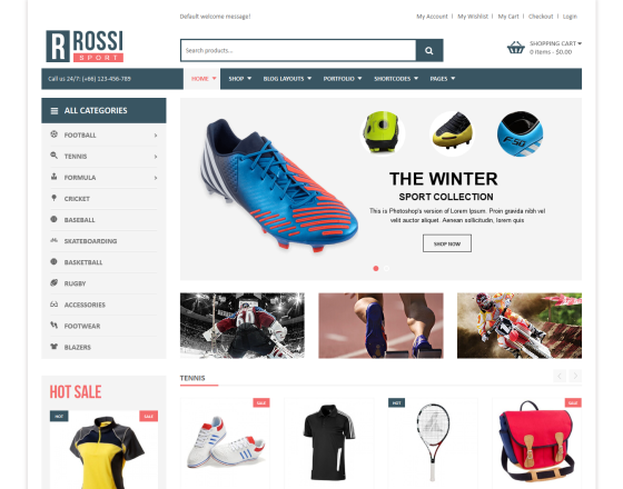 VG Rossi - Responsive WooCommerce WordPress Theme