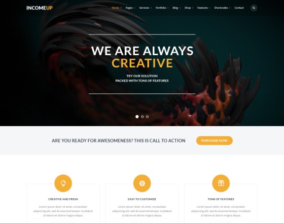 IncomeUp - Multipurpose Business Joomla Template