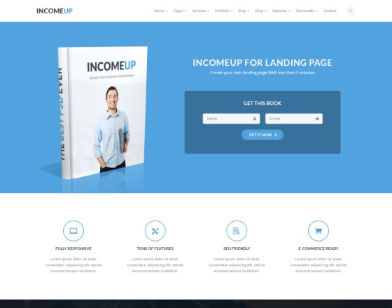 IncomeUp - Multipurpose Business Joomla Template