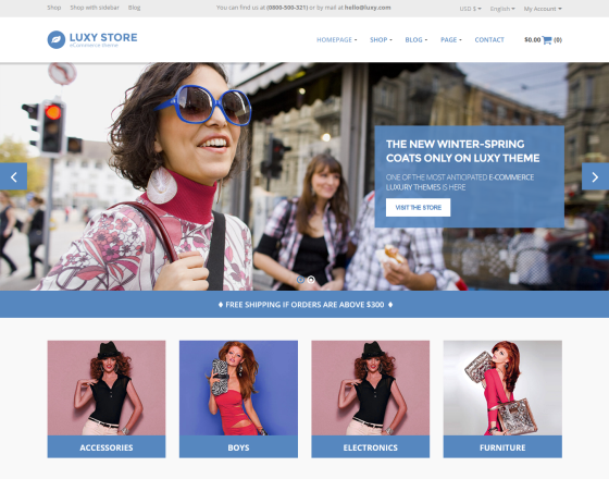 Vina Luxy - Multipurpose VirtueMart Joomla Template