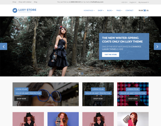 Vina Luxy - Multipurpose VirtueMart Joomla Template