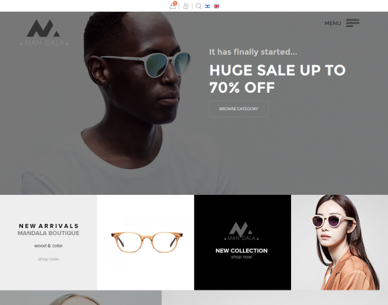 Mandala - Responsive Joomla & VirtueMart Template