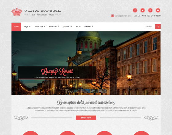 Vina Royal II - Responsive Portfolio & Business Template