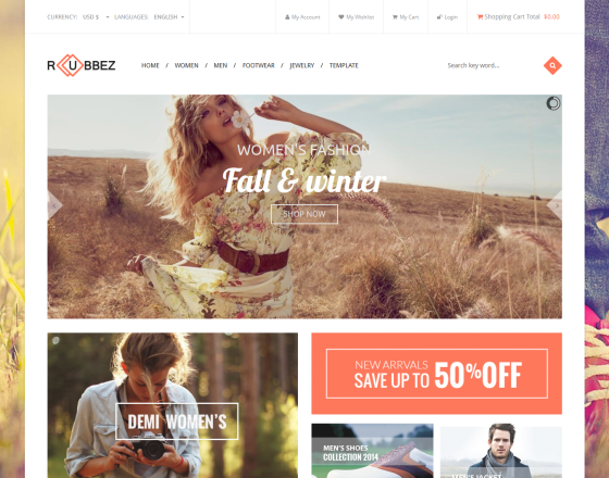 Vina Rubbez - Responsive Multipurpose Joomla Template