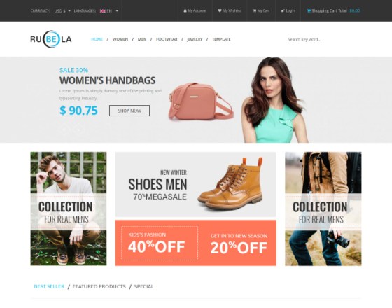 Vina Rubela - Multipurpose VirtueMart Joomla Template