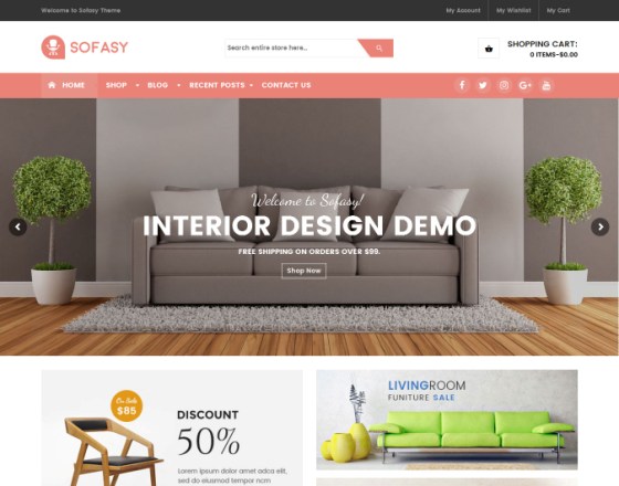 Vina Sofasy - Responsive VirtueMart Joomla Template