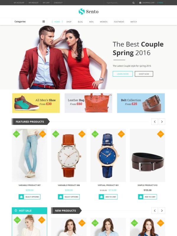 VG Sento - eCommerce WordPress Theme for Fashion Store