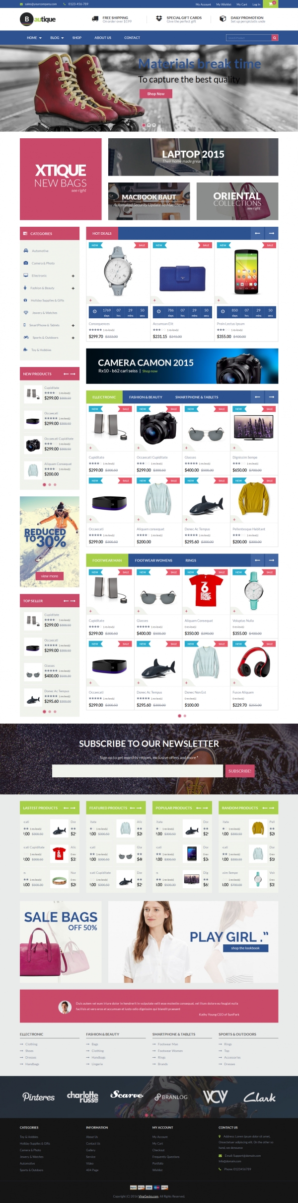 VG Bautique - Responsive WooCommerce WordPress Theme