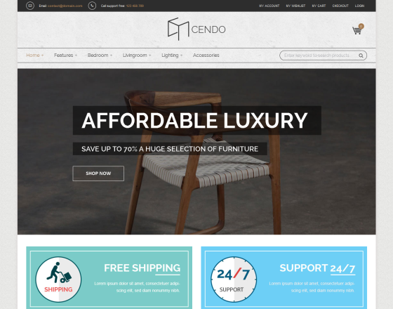 VG Cendo - WooCommerce WordPress Theme for Furniture Stores