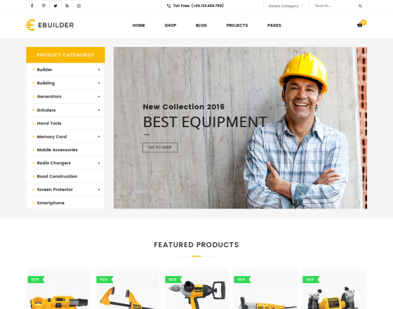 VG eBuilder - Construction and Builder WordPress Theme