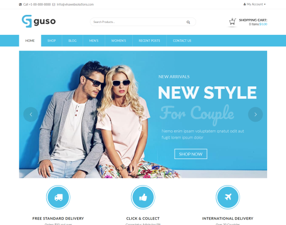 VG Guso - Fashion WooCommerce WordPress Theme