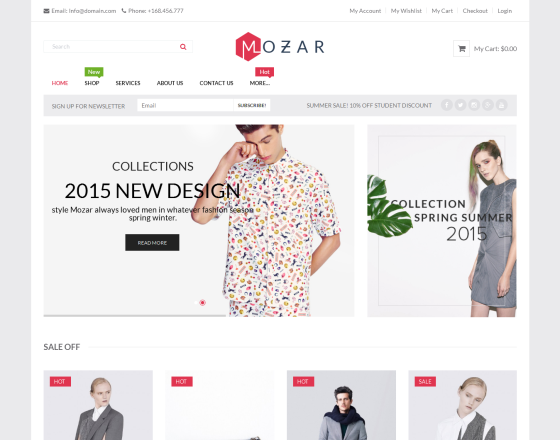 VG Mozar - Fashion WooCommerce WordPress Theme