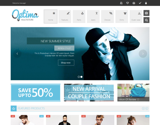 VG Optima - MultiStore WordPress WooCommerce Theme