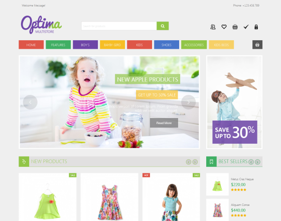 VG Optima - MultiStore WordPress WooCommerce Theme