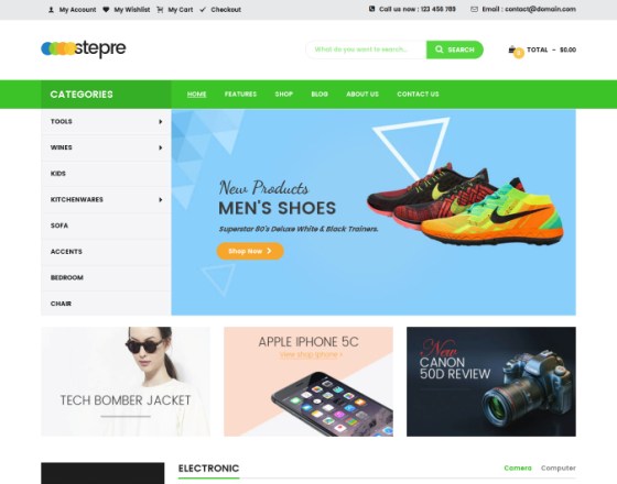 VG Stepre - Multipurpose WooCommerce WordPress Theme