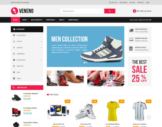 VG Veneno - Multipurpose WooCommerce Theme