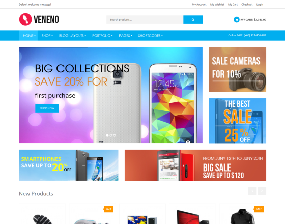 VG Veneno - Multipurpose WooCommerce Theme