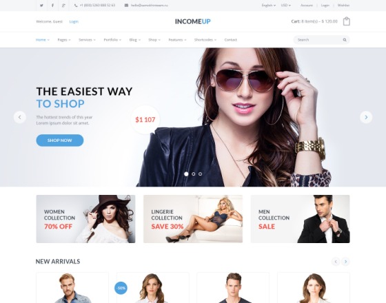 IncomeUp - Multipurpose Business Joomla Template