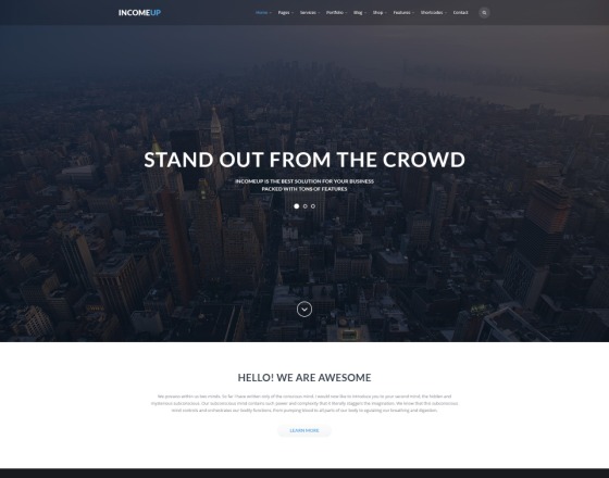 IncomeUp - Multipurpose Business Joomla Template