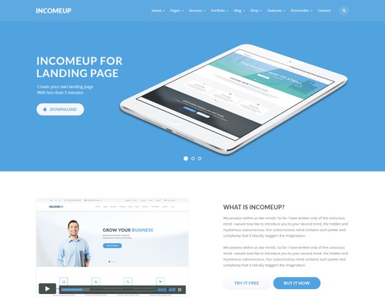 IncomeUp - Multipurpose Business Joomla Template