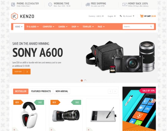 Kenzo web outlet website