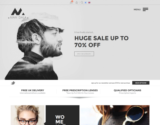 Mandala - Responsive Joomla & VirtueMart Template