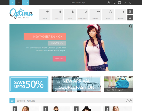 Vina Optima - Responsive Multi-Store Joomla 3.x Template