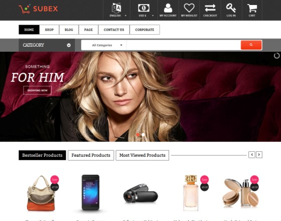 Vina Subex - Mega Shop Responsive VirtueMart Template