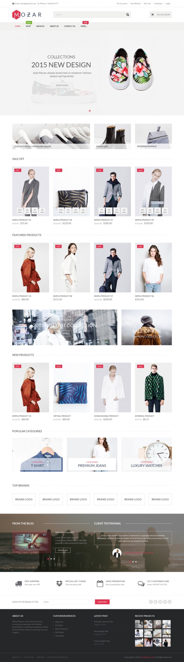 VG Mozar - Fashion WooCommerce WordPress Theme