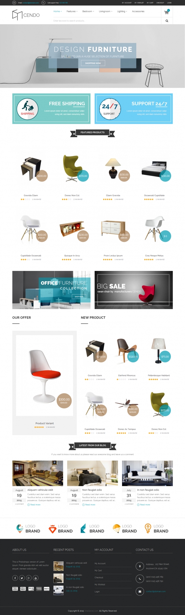 VG Cendo - WooCommerce WordPress Theme for Furniture Stores