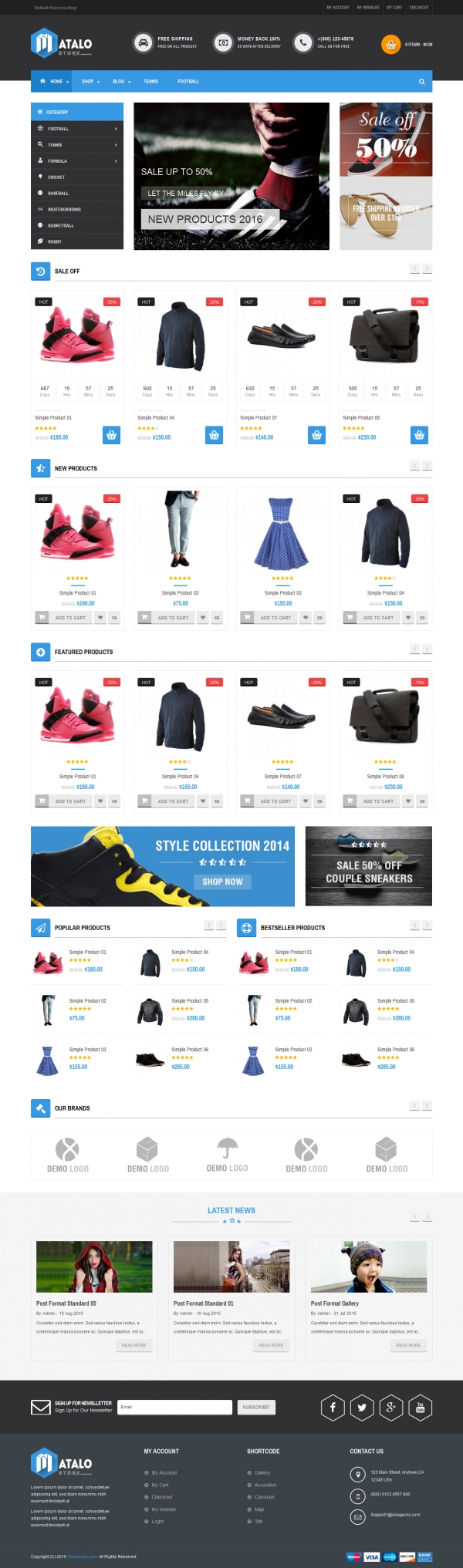 VG Matalo - eCommerce WordPress Theme for Online Store