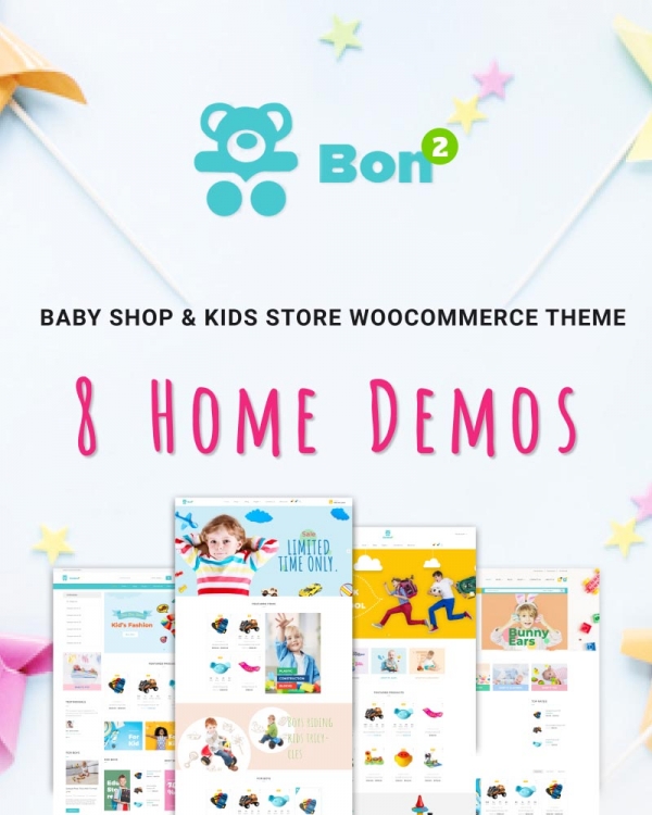 Bonbon - Baby Shop, Kids Store WooCommerce Theme