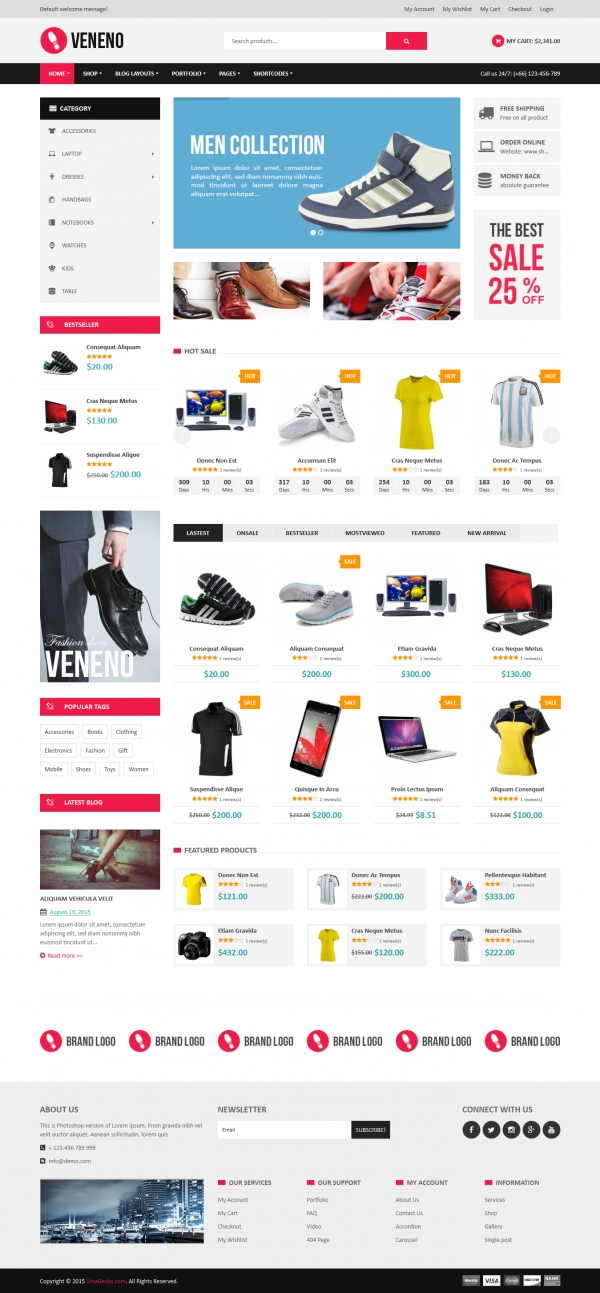 VG Veneno - Multipurpose WooCommerce Theme